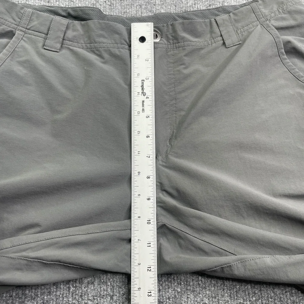 Patagonia Quandary Hiking Pants Men 34 Gray Straight Leg Outdoor Technical Trail